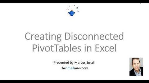 Pivot Table Disconnected Slicer
