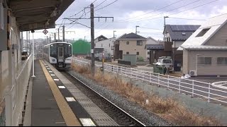 HB-E210系2両編成 東矢本駅通過