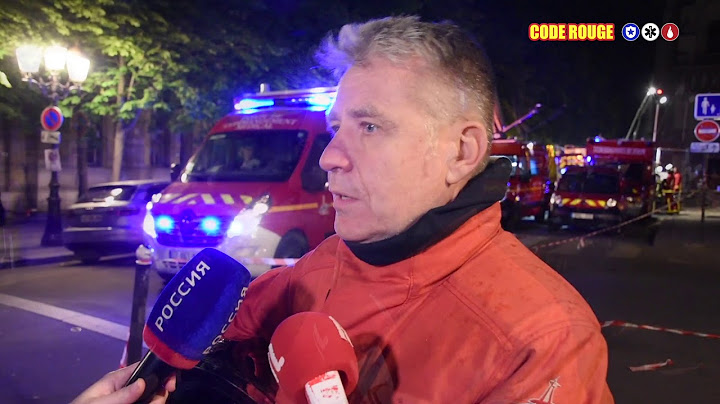 Incendie à la Cathédrale Notre-Dame | Notre-Dame Cathedral on fire
