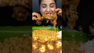 Download Lagu ASMR Eating Spicy Mutton Nalli Nihari,Chicken Curry,Rice,egg masala Big Bites ASMR Eating Mukbang MP3