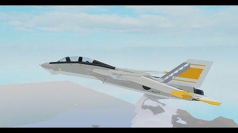 unfinished F-14 tomcat showcase (Roblox Plane Crazy)