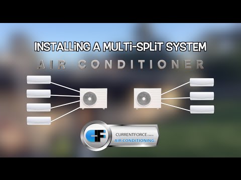 Video: Splitsystemer Til 2 Værelser: Egenskaber Ved Multi-split Systemer Og Klimaanlæg Med En Udendørsenhed Og To Indendørsenheder
