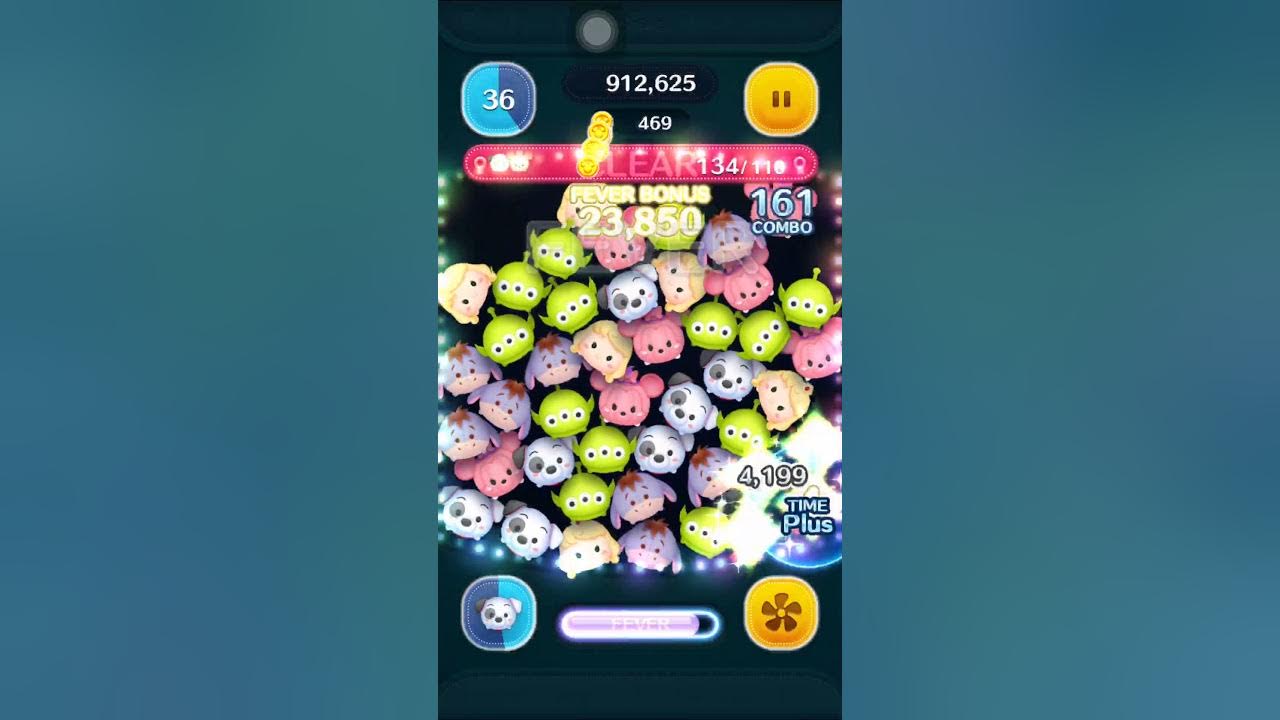 [TSUM TSUM] Clear 110 black nosed Tsum Tsum in 1 play YouTube