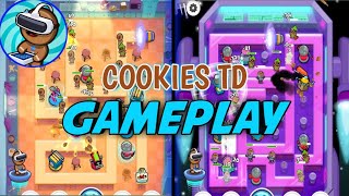 COOKIES TD - IDLE TOWER DEFENSE GAME | GAMEPLAY screenshot 2