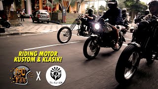 Ngoride x Toko Kopi Oen - Riding Naik Motor Custom & Klasik Bareng!