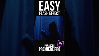 Quick FLASH EFFECT For Adobe Premiere Pro - #Shorts