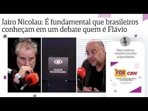 Jairo Nicolau: It is essential for Brazilians to get to know who Flávio Bolsonaro is in a debate
