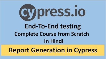 Cypress HTML Reports Integration | Mocha awesome reports | Part -16 @TechiePraveen