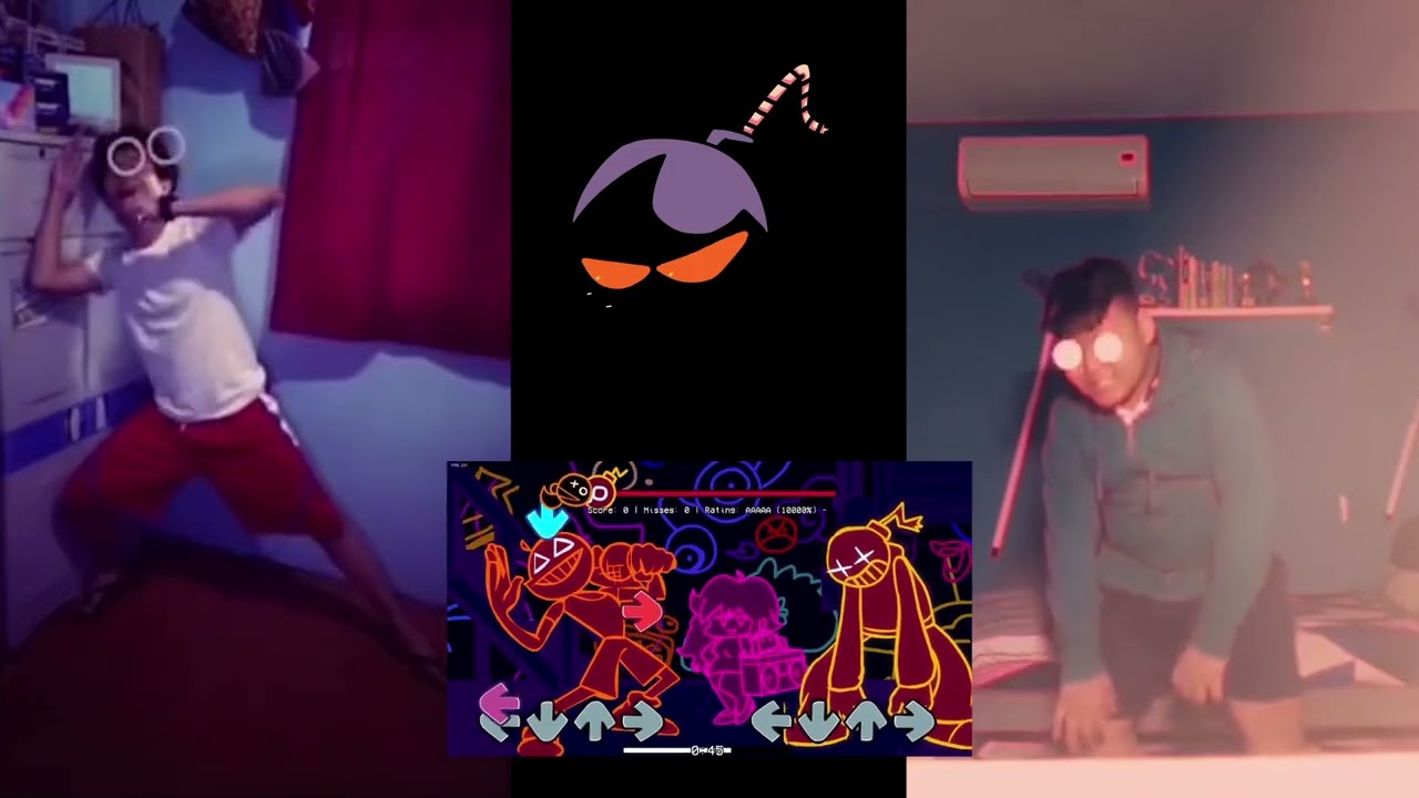 FNF Whitty VS Julian In Real Life (FNF IRL)