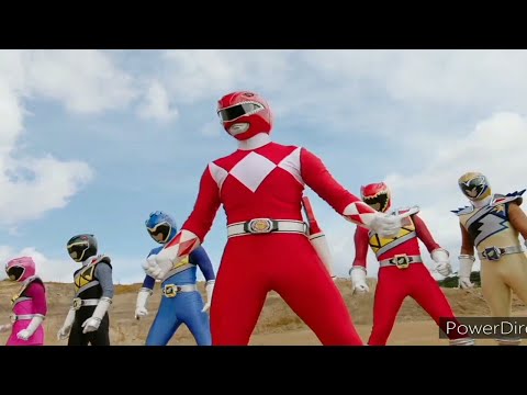 Power Rangers Beast Morphers - Grid Connection - Dino Rangers Team up Morph and Fight