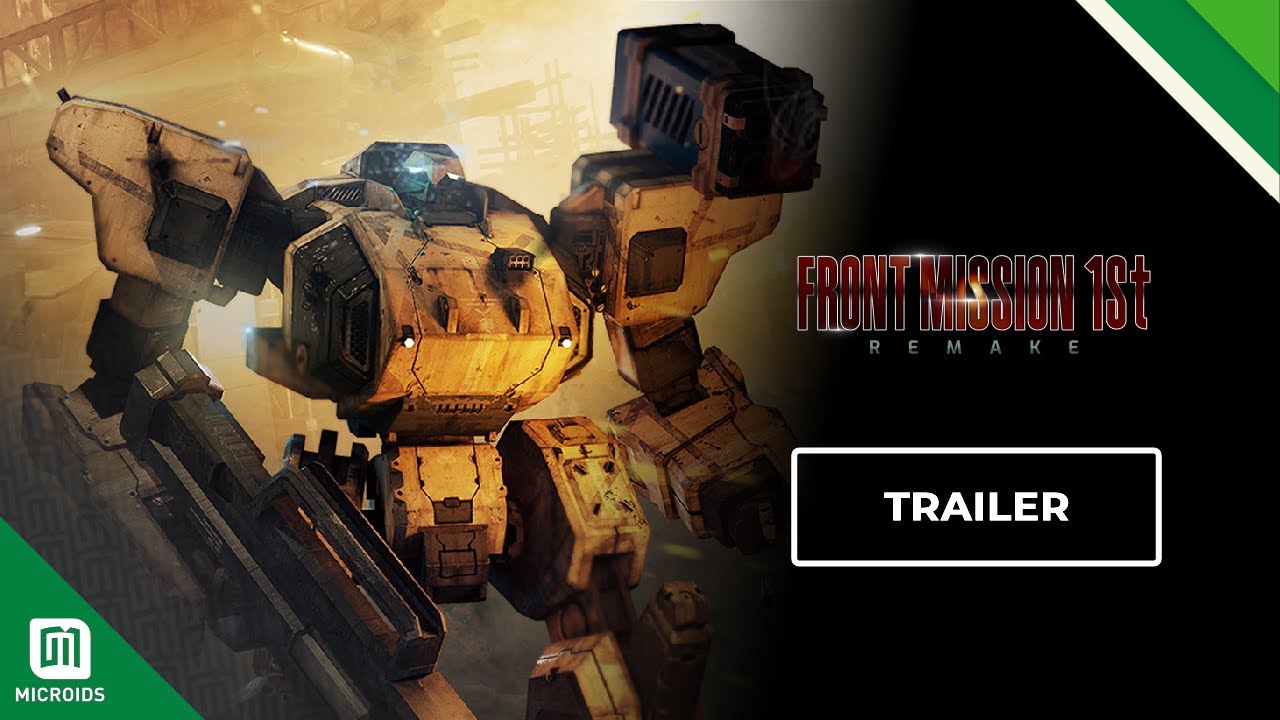 Front Mission 1St Remake | Trailer | Forever Entertainment, Square Enix & Microids