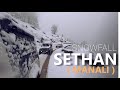 Snowfall at sethan village  manali  hamta pass  cinematic  ep 7