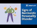 Narcissistic personality disorder  duke health