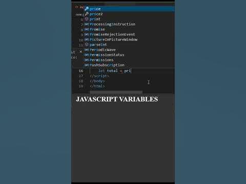 #1 How to use JavaScript variable in Html and CSS and JavaScript #html ...