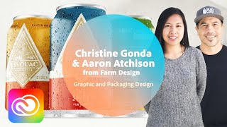 Live Graphic and Packaging Design with Farm Design - 2 of 3 | Adobe Creative Cloud screenshot 5