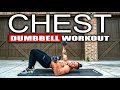 DUMBBELL CHEST WORKOUT(15 MINUTE)