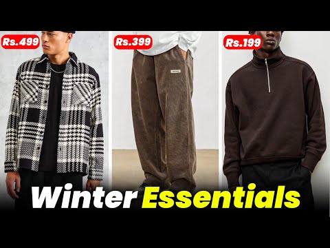 20 Winter Clothes Every Man Needs | Winter Must Haves | Style With Faizy