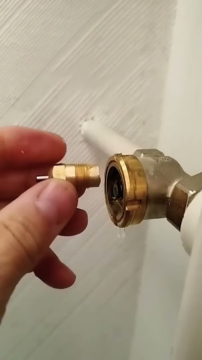Heizungsventil klemmt Stift federt nicht - Ventil gangbar machen -  Heizkörper Thermostat reparieren 