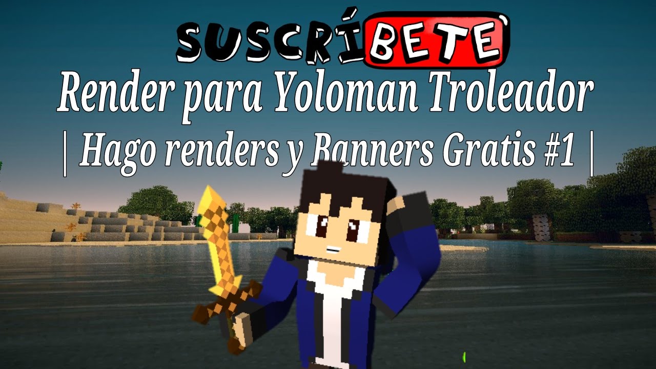 Render para Yoloman. |Hago renders y banner gratis| #1