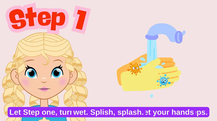 Wash Hands - Wash your Hands Song - Cartoon - Healthy Habits - Nursery Rhymes - Germs - Toddlers