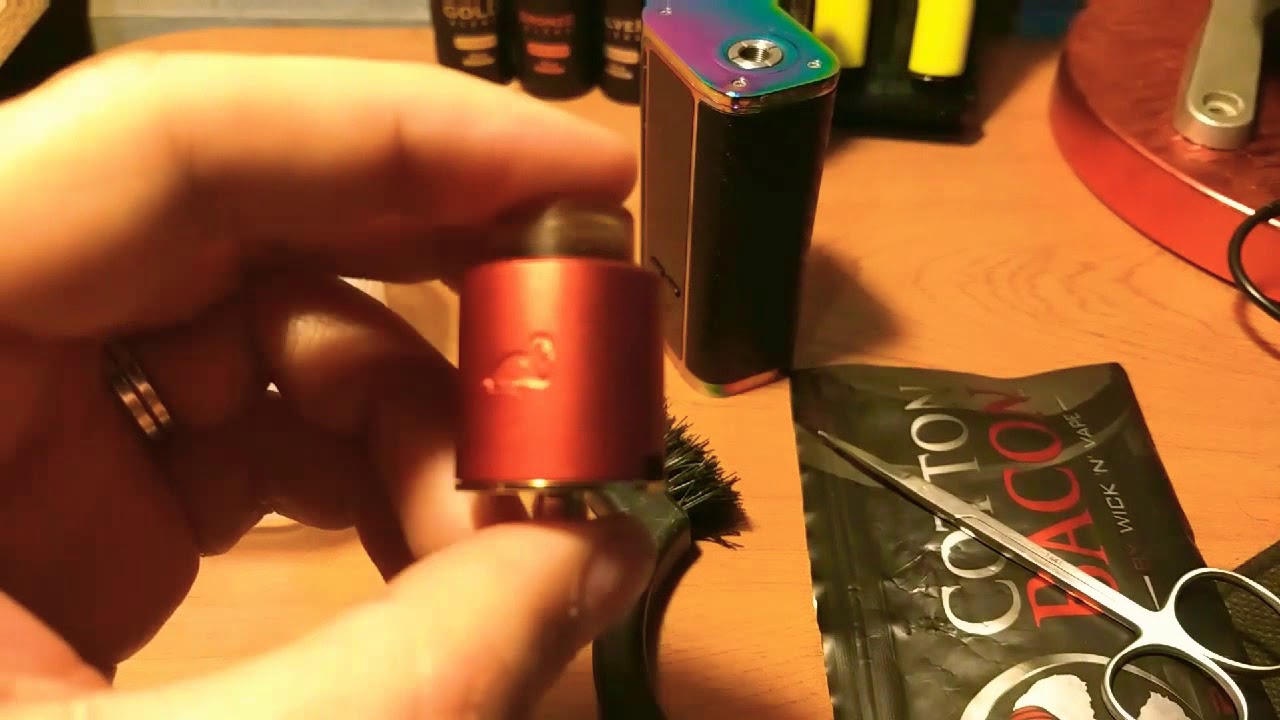 Cambio de algodón Flamingo RDA - YouTube