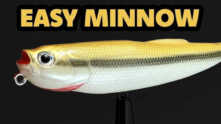 Lure Painting | EASY minnow design to catch bass