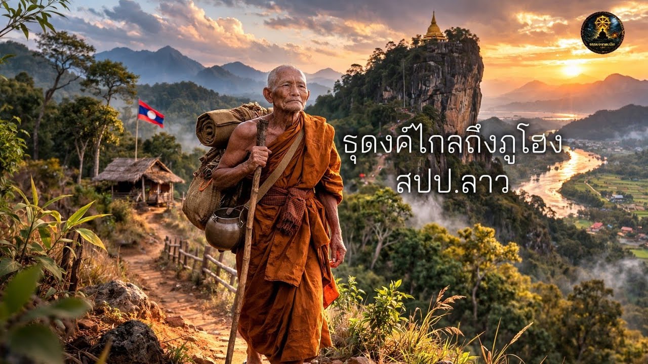 ธุดงค์ไกลถึงภูโฮง สปป.ลาว | ธรรมจากดงลึก