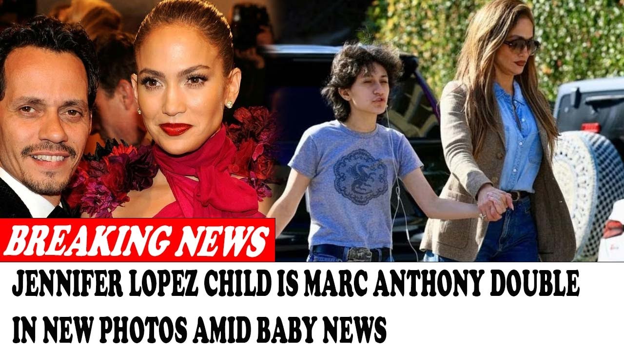 Celebrity news Jennifer Lopez Child Is Marc Anthony Double In New Photos Amid Baby News