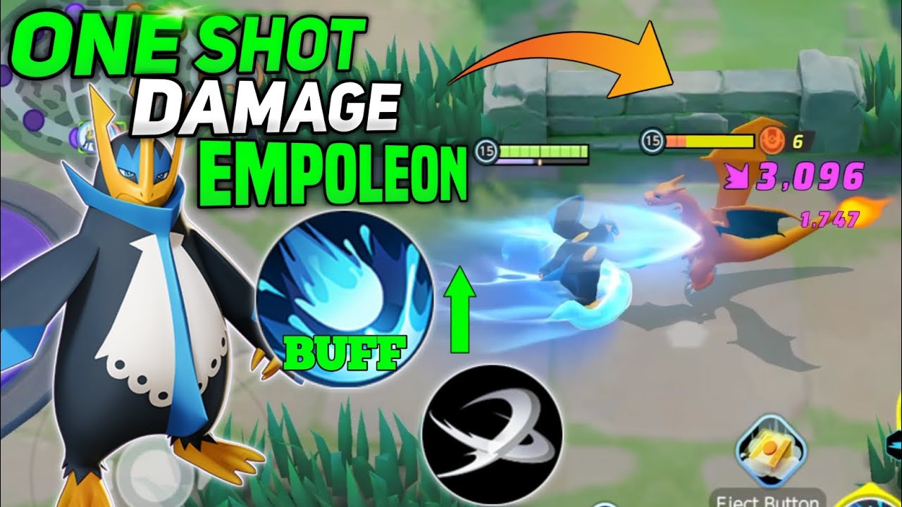 Используйте эту сборку, чтобы нанести урон одним ударом с помощью Эмполеона! Pokemon Unite