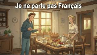 7 Minutes Of Easy French Beginner Dialogue My First Day With My Host Family Level A1
