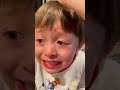 「パパ…ママに怒られた…😭」4歳 次男が可愛すぎ😍#Shorts