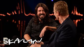 Dave Grohl talks about breaking his leg live on stage! by Skavlan 10,792 views 2 years ago 8 minutes, 24 seconds