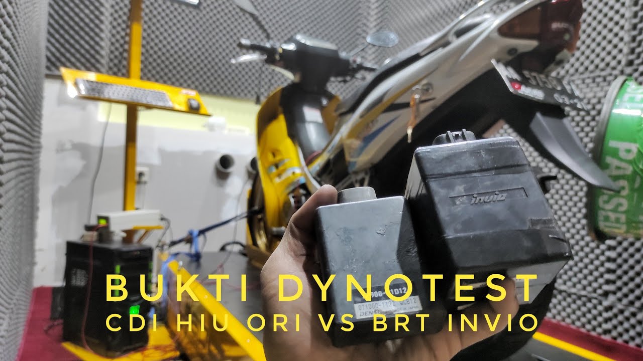Satria Hiu, Kita Buktikan Dengan Dynotest, CDI ORI ATAU RACING BRT INVIO? || Aji VAS