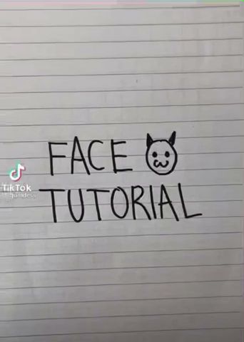 FACE TUTORIAL ”CREDITS TO GUMDESS”