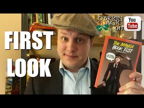 First Look: The Manga Book Test by Michael O'Brien