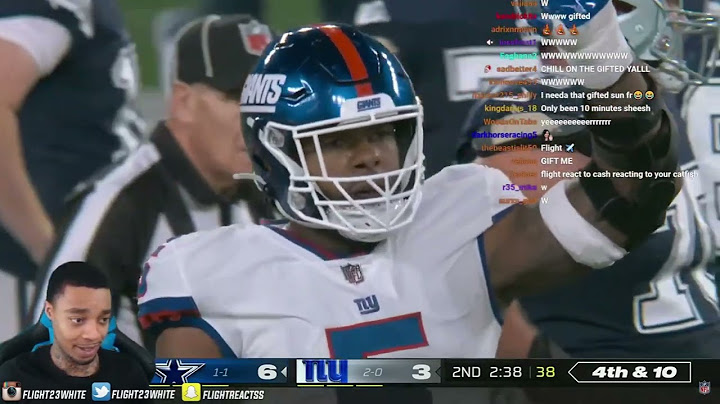 FlightReacts To Dallas Cowboys vs. New York Giants | 2022 NFL Week 3 Game Highlights!