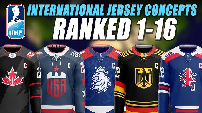 NHL 22  ALL INTERNATIONAL JERSEYS 