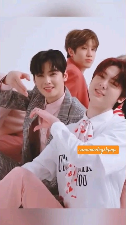 cute moment of sanha and eunwoo 😊