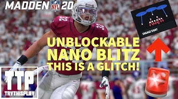 Unblockable Madden 20 Nano Blitz! This is a Glitch