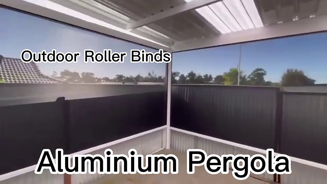 how-to-choose-a-aluminium-pergola-with-zip-screen-blinds-youtube
