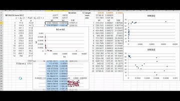 Stochastic Funnel on MISRA1A model using EXCEL