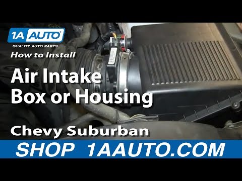 How to Replace Air Filter Housing 99-02 Chevy Silverado