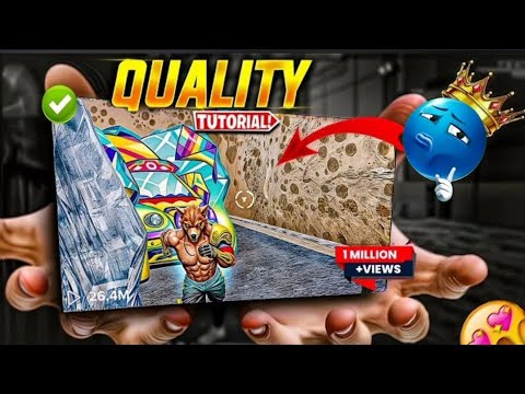 🤯 4K Quality Tutorial for📱 Android Users 😱 | WBK FF