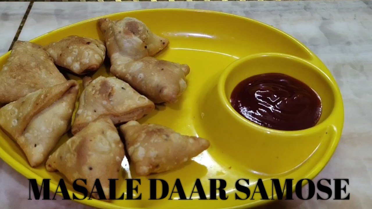 घर पर बनाए बाजार जैसे मसले दार समोसे||