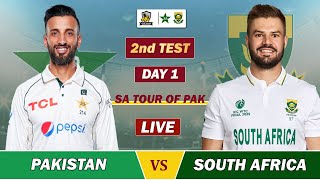 PAKISTAN vs SOUTH AFRICA TEST MATCH LIVE | PAK vs SA LIVE SCORES & COMMENTARY | 2nd TEST