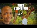 VILLAGE TREE CLIMBING😂 - The Obinnaz Family