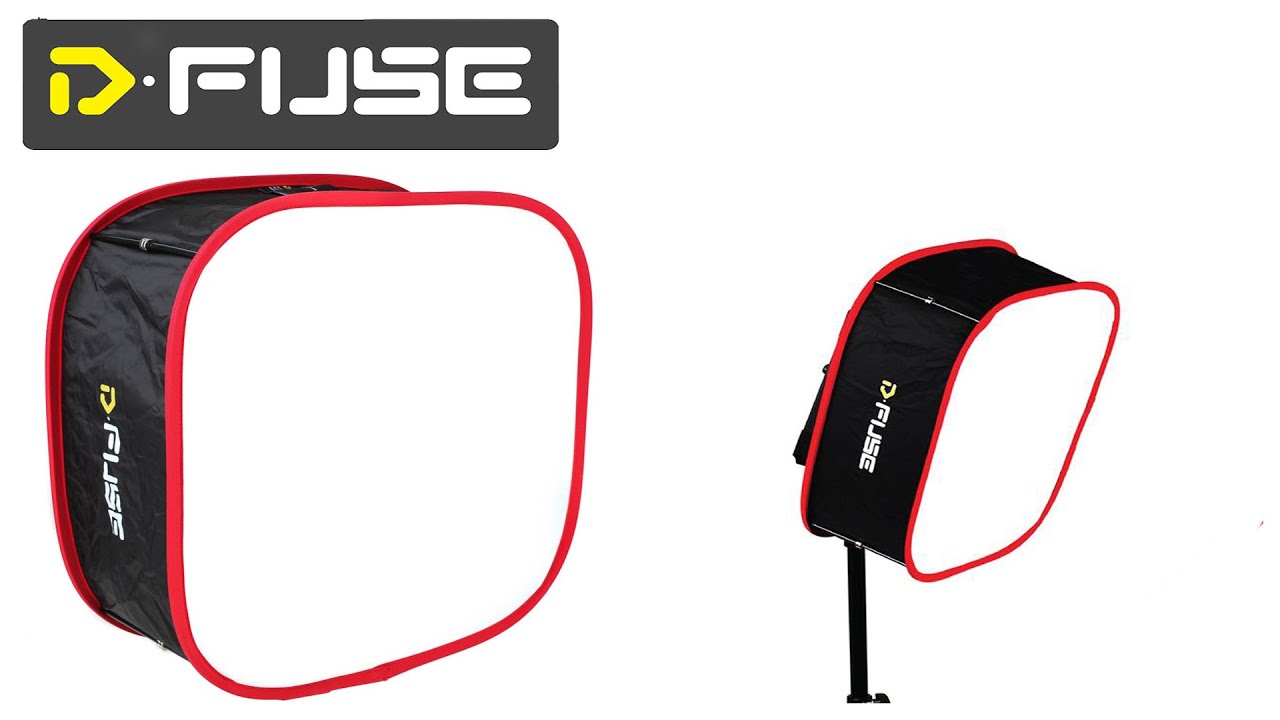 D-Fuse Universal-Softbox für LED-Flächenleuchten und große Videoleuchten