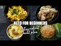 Keto for Beginners - 3 Ingredient Keto Meal Plan | How to start Keto | Free Keto Meal Plan