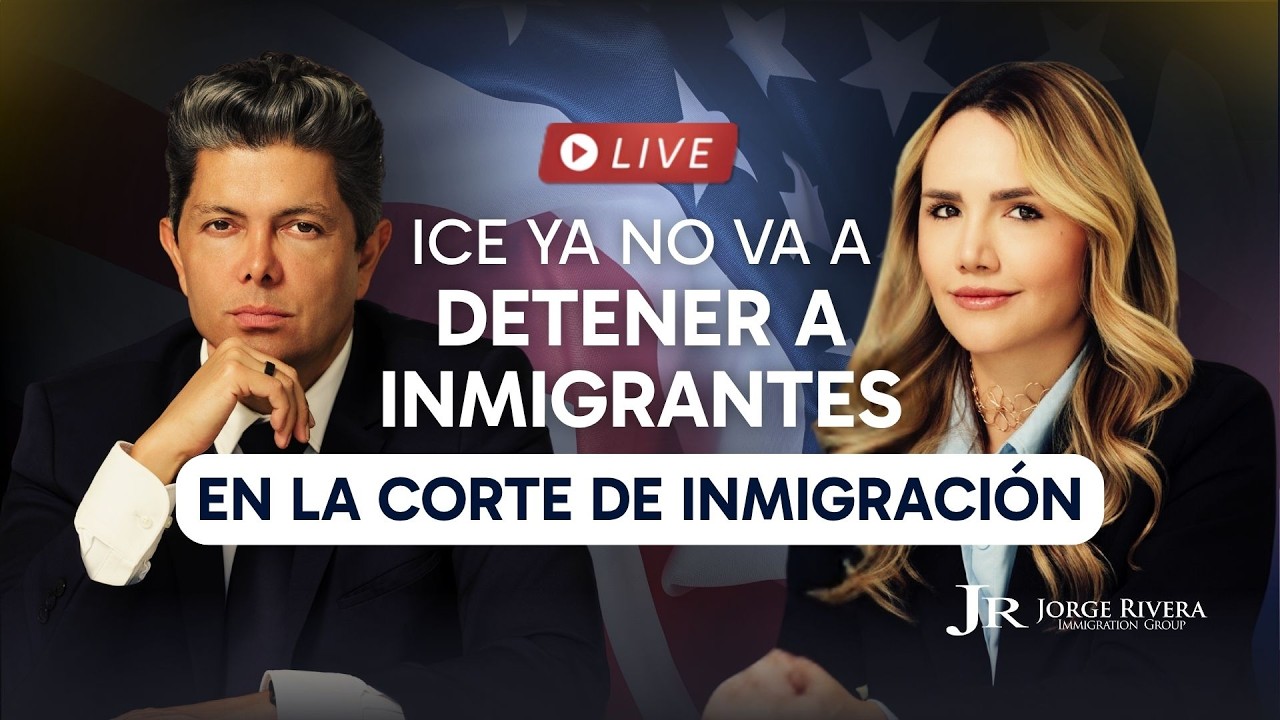 ICE ya no va a detener a inmigrantes en la corte de inmigración | Abogado Jorge Rivera | LIVE 3PM