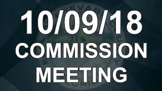 10/09/18 - Brevard County Commission Meeting
